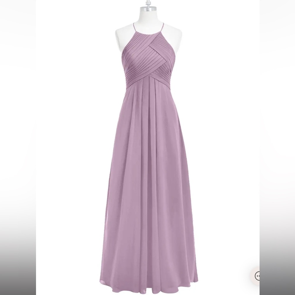 Azazie Ginger Bridesmaid Dress in Wisteria